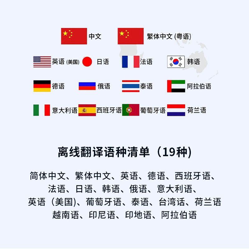 M80pro 広東語正確なオフライン翻訳機多言語相互翻訳海外旅行リアルタイム同時翻訳機学習|undefined