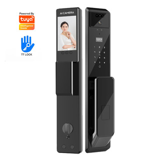 Cross-Border Graffiti Lock, Face Recognition Smart Door Lock with Monitoring, Anti-Theft Door Password Lock, Entry Door Fingerprint Lock