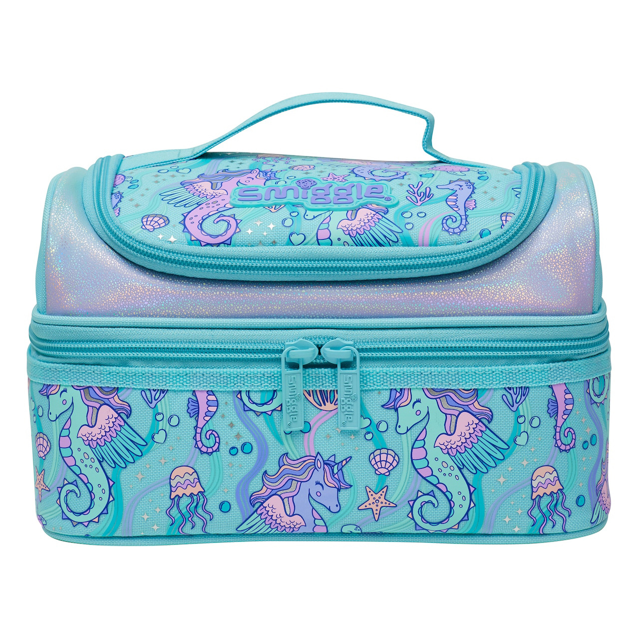 Australia smiggle doble capa Bento bolso caja de almuerzo niños de la escuela primaria BOLSA DE AISLAMIENTO impermeable bolsa de almuerzo grande