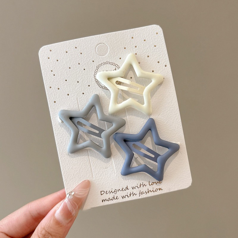 Hermosas pinzas de cabello azul leche pinzas de cabello lateral pinzas de cabello pinzas