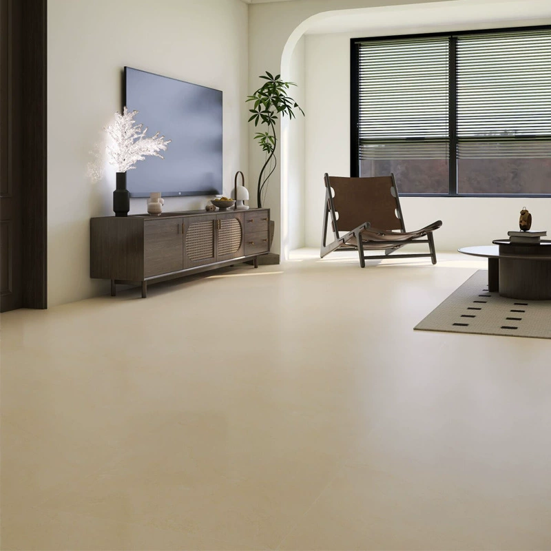 Керамическая плитка 600x, напольная плитка из Гуандуна, Фошань, желто-кремовый стиль, мягкая глазурованная поверхность, японский стиль, напольная плитка 1200 для гостиной