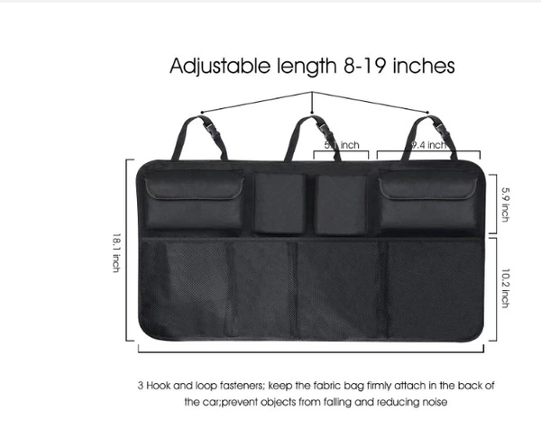 【90*46*26cm】Upgraded net pocket style
