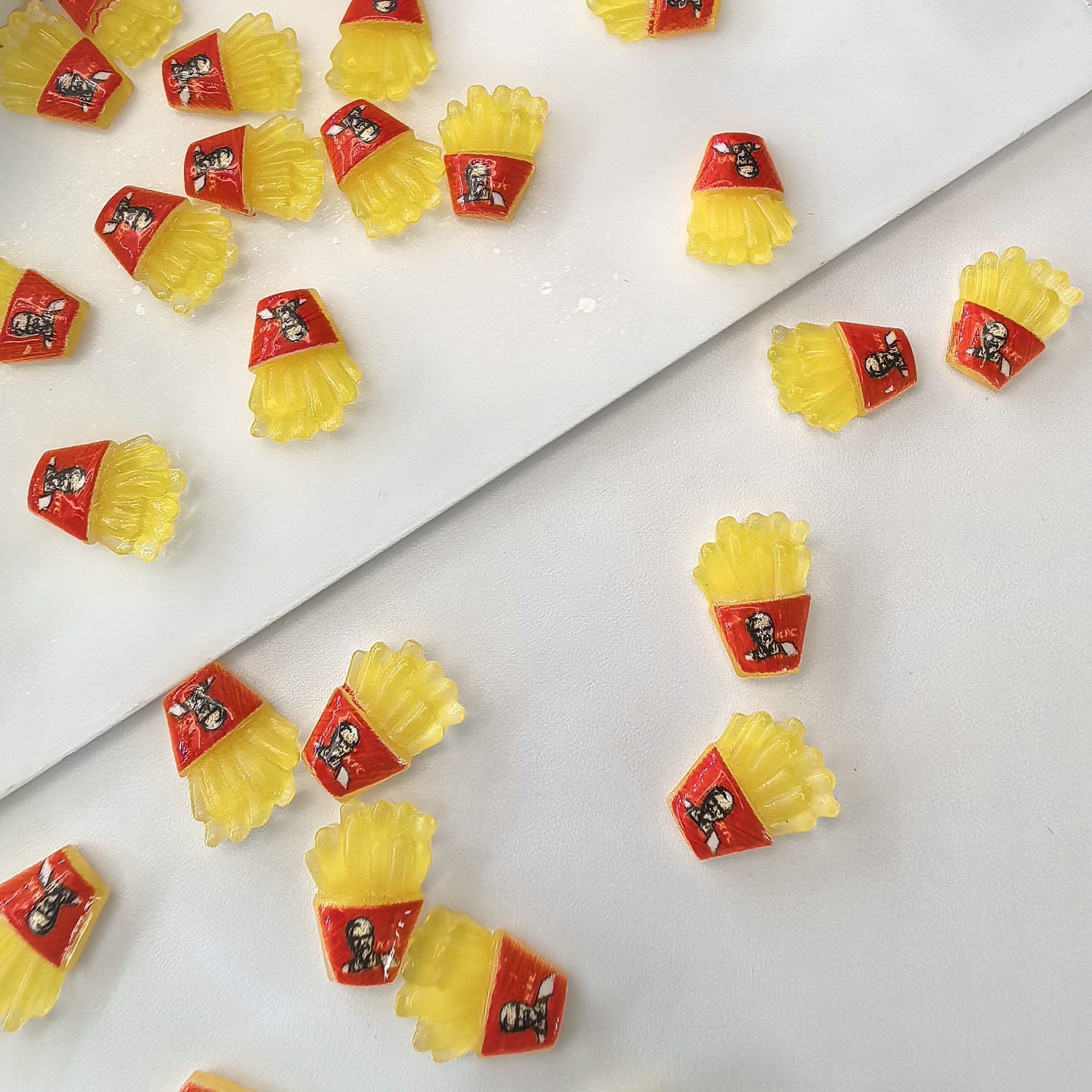 美甲饰品配件批发仿真树脂diy发夹搓指甲店进货混批0005.