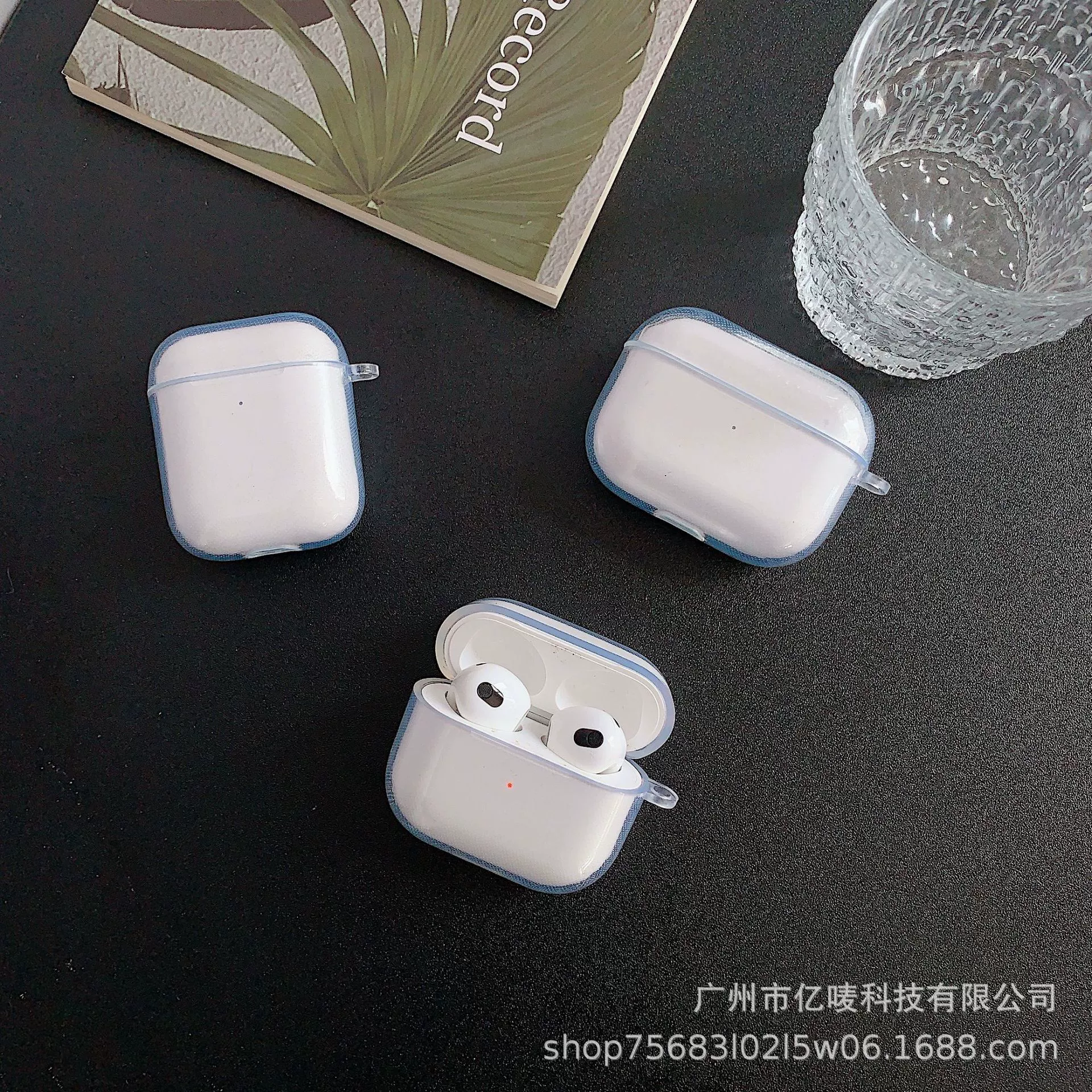 Apple, совместимый прозрачный наушник с защитным чехлом, 2/3, bluetooth