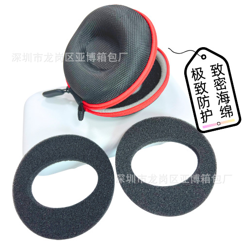 스폰지 내부 지지대가있는 오리 회색 벨벳 (쌍)