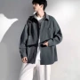 春秋季男款长袖休闲华夫格