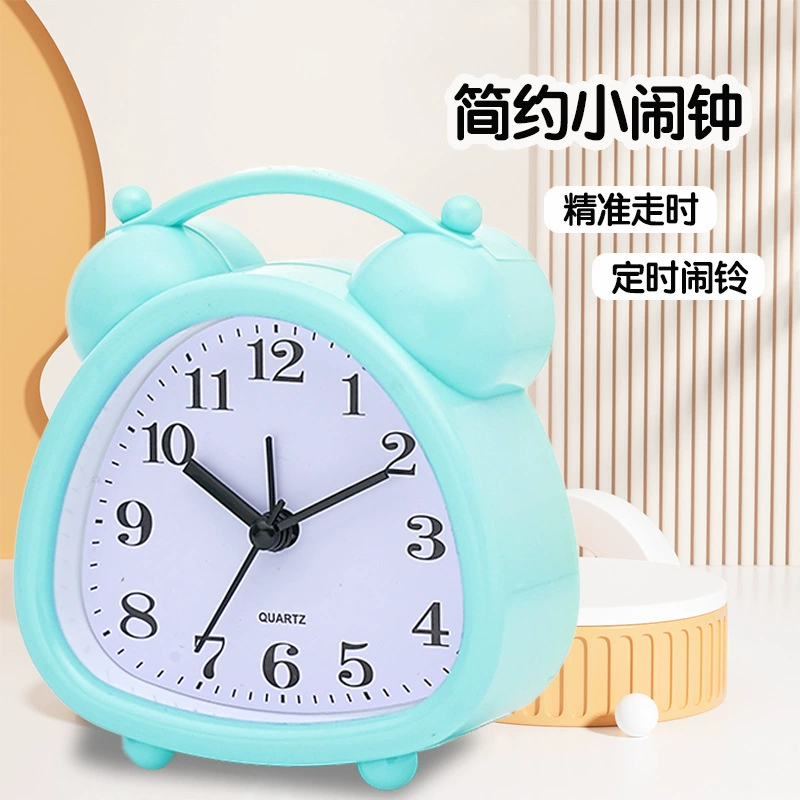 Будильник для студентов новый простой будильник мультфильм детский будильник спот оптовый домашний маленький будильник настольный часы