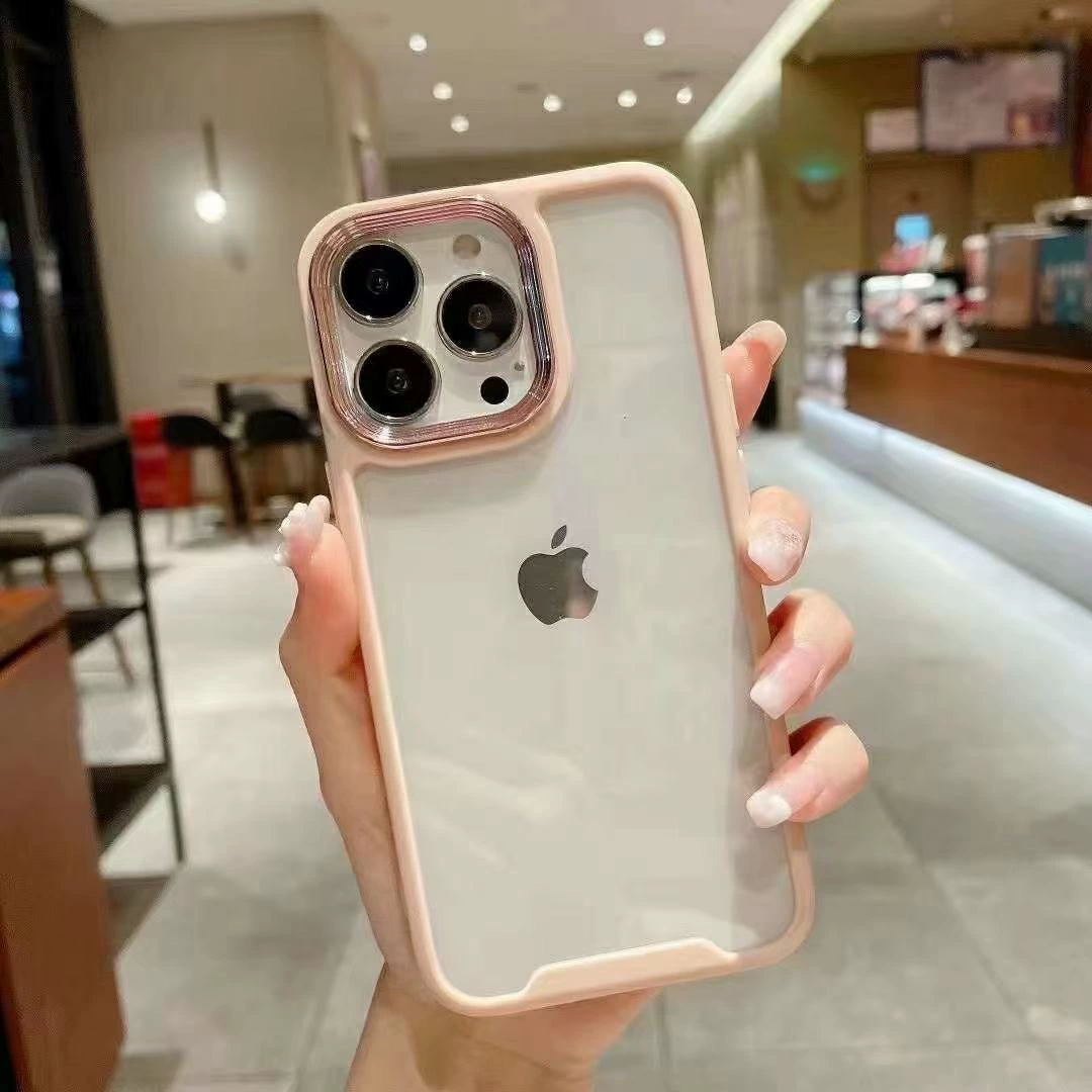 Apple, совместимый iPhone 13, прозрачный акриловый защитный чехол, чехол для телефона, 13promax, айфон, простой и элегантный дизайн