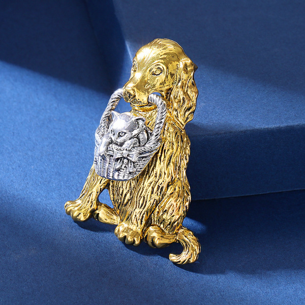 cartoon creative retro fashionable brooch