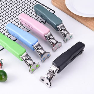 Household stainless steel anti-scald clip silicone bowl holder multi-functional kitchen gadget plate holder bowl holder anti-scald clip