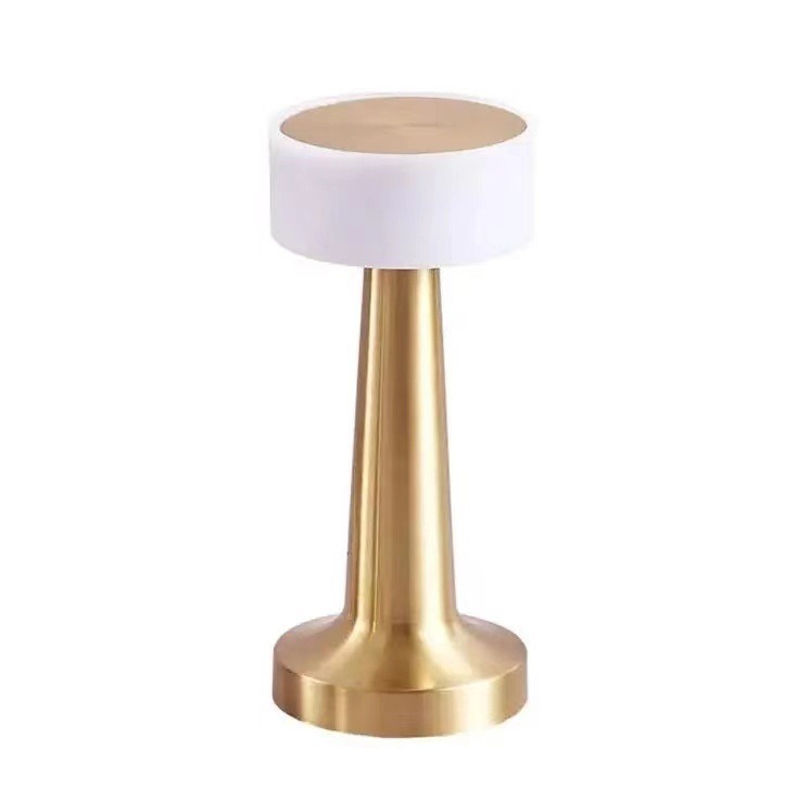 Tipo D acrílico oro de champagne