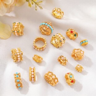 �ŷ�ɳ��ɫ�����ܭh肾G��ʯ�U�ո�Ȧ������ DIY�ִ��Ʒ�������