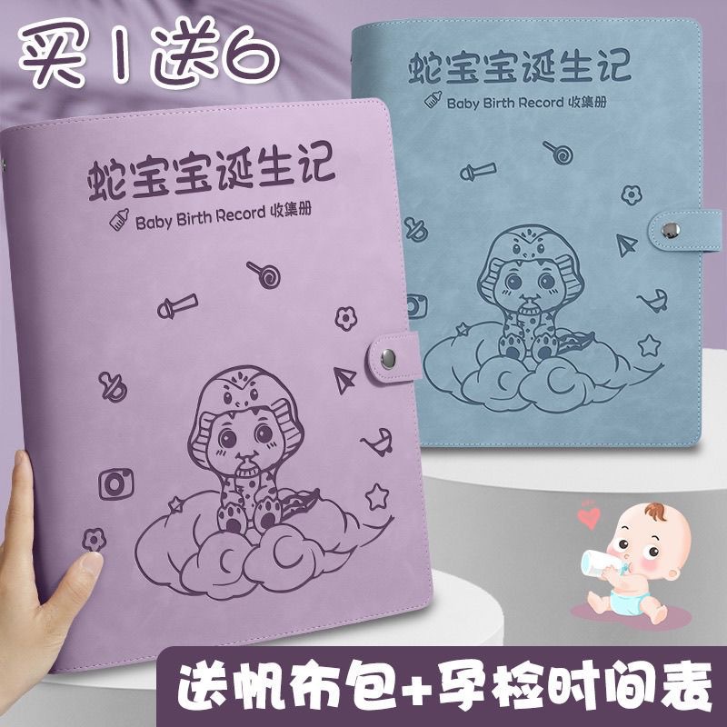 孕检产检收纳册蛇宝宝孕妇b超收纳袋孕期档案册孕妈记录册资料册