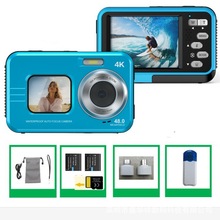 跨境专供高清双屏摄影防水相机户外运动数码相机学生潜水拍照相机