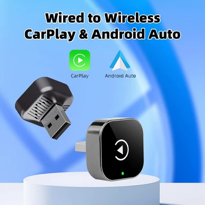 Simsiz CarPlay və Android Auto Wired to Wireless Android