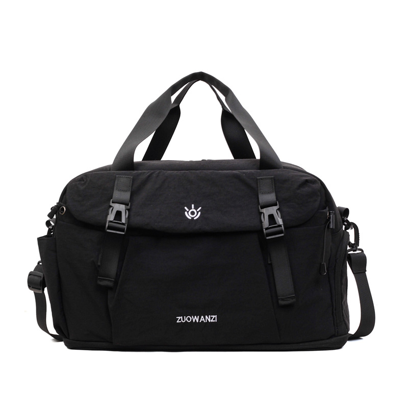 Nueva moda bolsas de viaje de color contraste de mujer bolsas de transporte de equipaje ligero bolsas de mano bolsas deportivas de gran capacidad