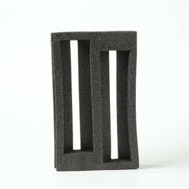 黑色海绵包装内衬定 做商品盒防震软垫子模具设计形状异形加工