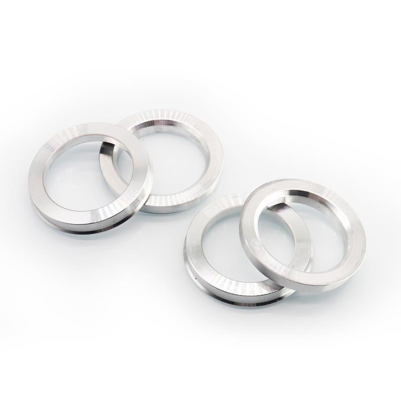 Car Wheel Hub Center Ring Aluminum Alloy Wheel Hub Center Ring Wheel Hub Reduction Ring Reduction Sleeve (Set of Four)