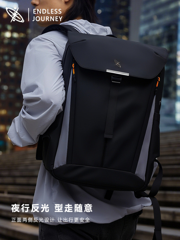 机能男士大容量双肩包可装头盔骑行背包男潮流旅行包多功能电脑包|undefined