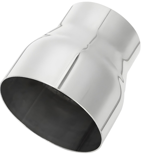 Inner diameter 51mm to outer diameter 101mm universal exhaust pipe stainless steel conversion connector adapter applicable