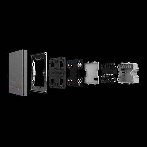 Doodle Smart ZigBee Zero Fire Smart Switch 86 Type Voice Control APP Control Linkage Smart Home