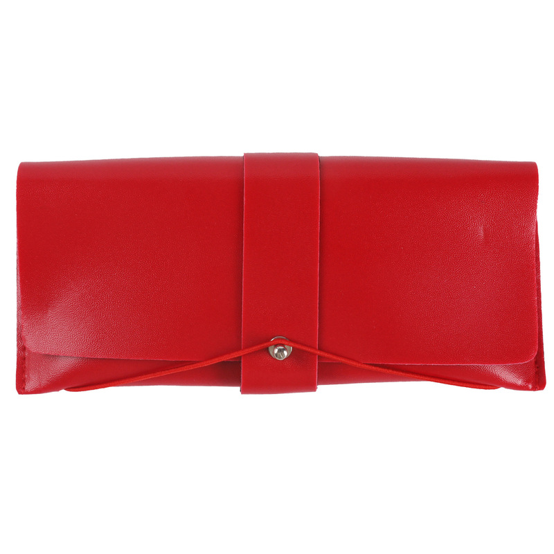 Personalized portable small fresh glasses storage bag ins simple glasses case soft clutch Korean style student creative