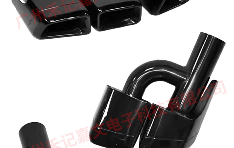 Suitable for Mercedes-Benz Amg W212 Escls C63 E63 Exhaust Pipe Tip Muffler Tail Throat Tailpipe Modification
