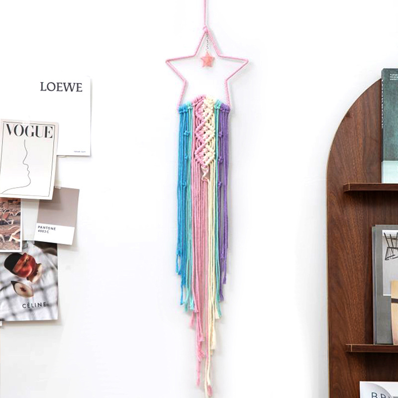 다채로운 줄무늬 별