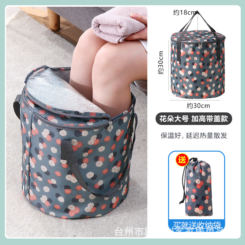 便携式可折叠宿舍水盆旅行泡脚袋洗衣盆洗脸盆家用酒店洗衣神器|undefined