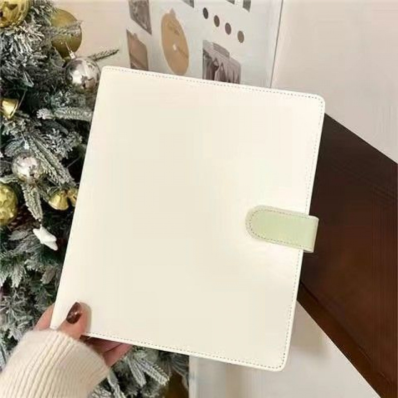 넓어진 A5 안개꽃 흰색과 녹색(쉘만)