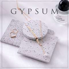 Travertine ins photo travertine decorative ornaments cosmetics photo background board counter gypsum photography board