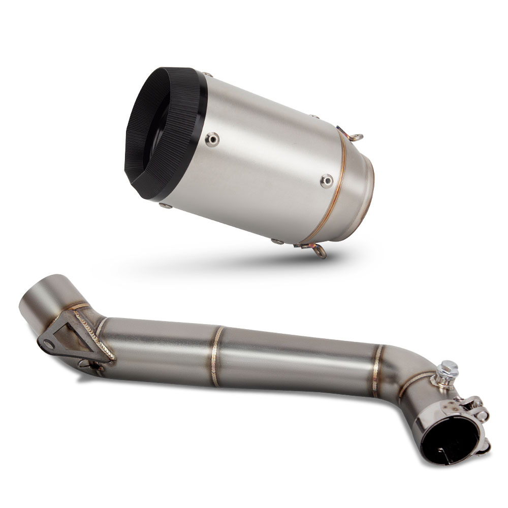 Suitable for Motorcycle Exhaust Pipe Modification Cbr1000 Mid-Section Ar Short Version Sc Cannon Barrel Scorpion Tail Section 08-16