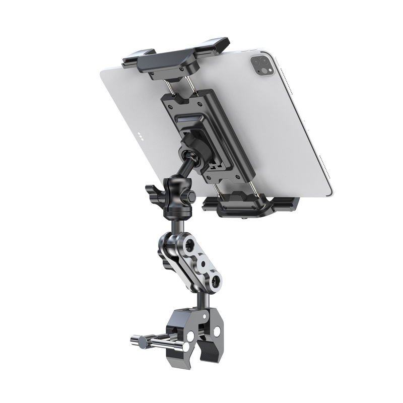 Tablet Stand for Running Motorbike Bike Baby Stroller Wheelchair Golf Cart Microphone