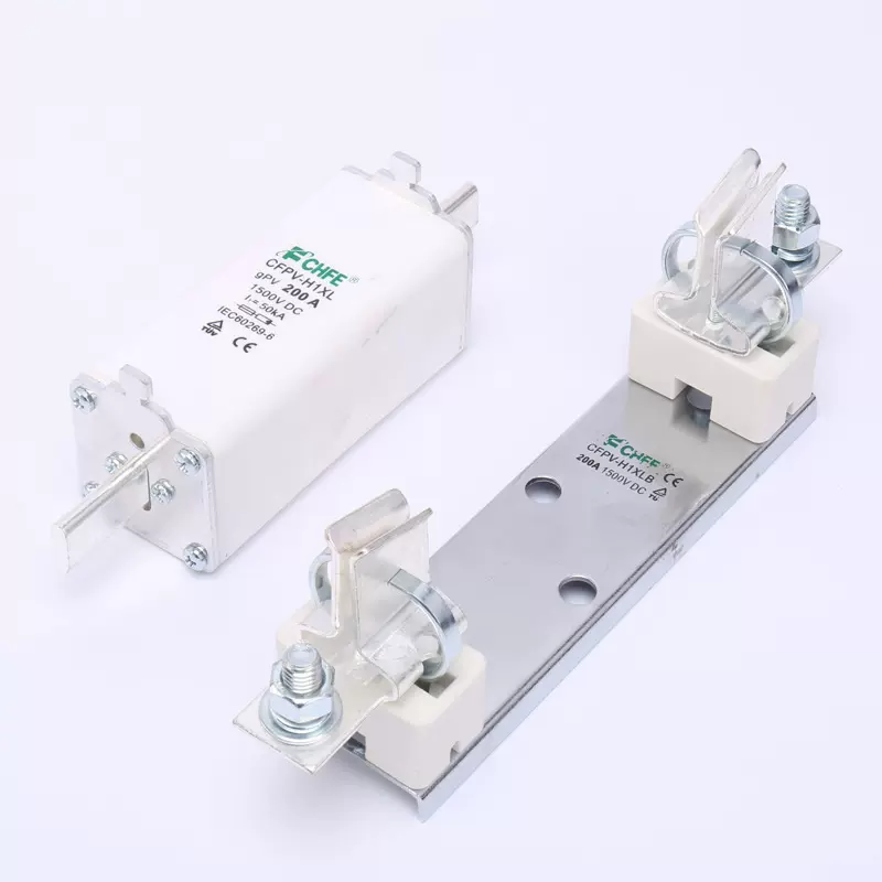NH1XL熔断器 低压熔断器 光伏储能熔断器插入式加长直流熔断器