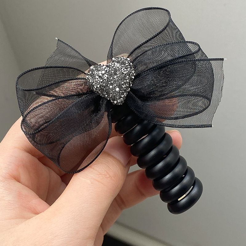 Línea telefónica trenzada transfronteriza, anillo para el cabello, perla, cabello trenzado recto, artefacto femenino, cola de caballo alta, burbuja, cabello trenzado, cuerda, accesorios para el cabello