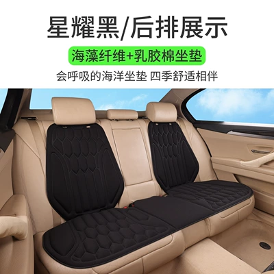 for all seasons, one-piece — Four Seasons Pad - starry-black-rear-bench-seat-2-backrests-thermoformed-in-one-piece