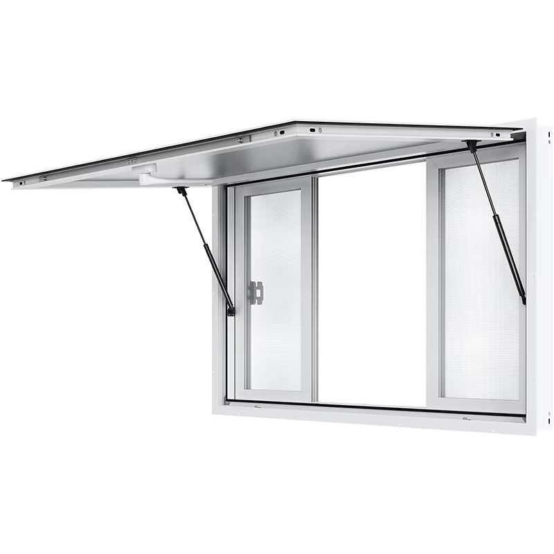 53*33 Aluminum Alloy Window Service Window Booth Trailer Window Canopy Night Market Stall Multi-Functional Screen Window