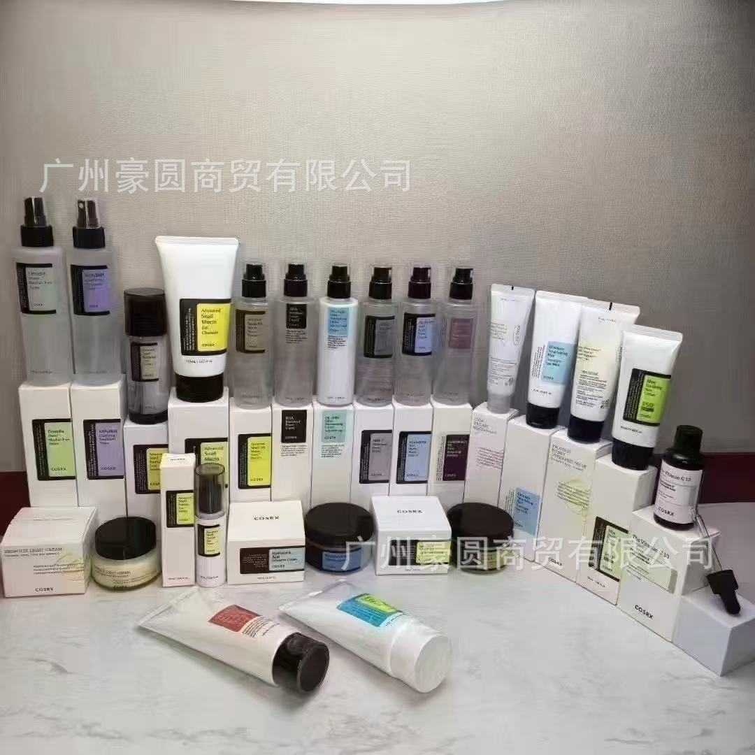 跨境COSRX系列珂丝艾丝蜗牛胜肽精华液血清面霜爽肤水洗面奶眼霜