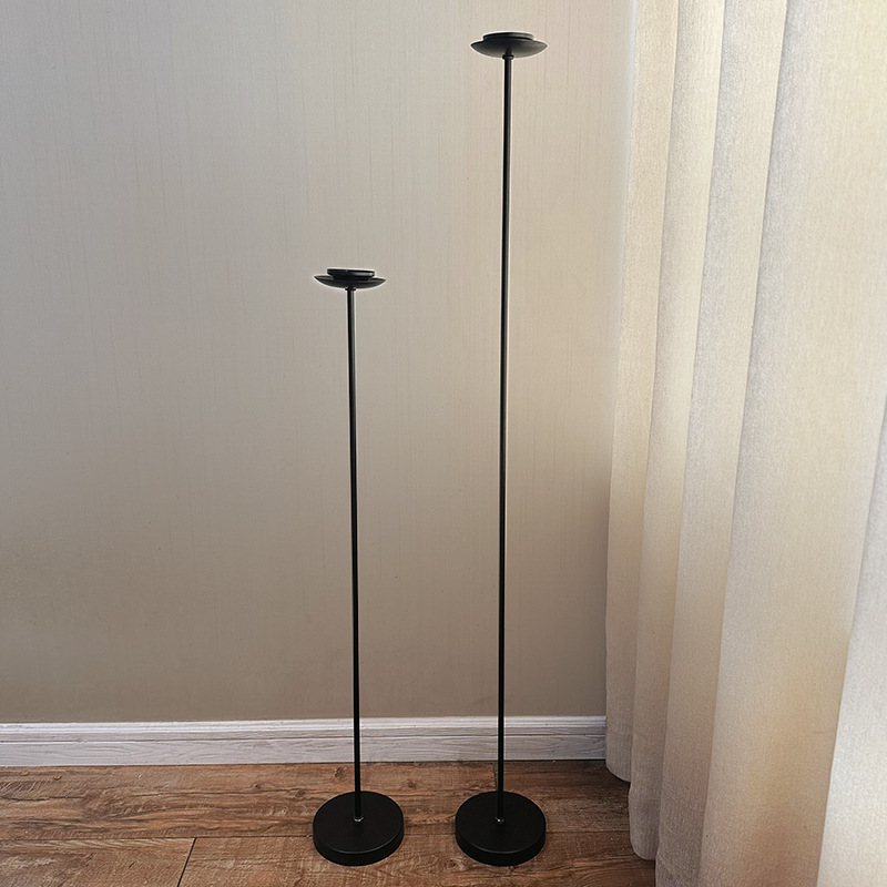 Retro Iron Candlestick Oil Lamp Ornament, Antique-Style Iron Art, Chinese Folk Zen Style, Homestay Tea Room Floor Lamp