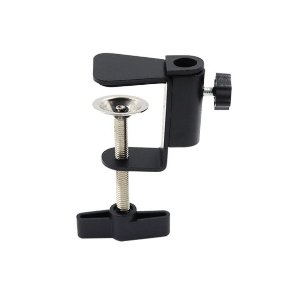 Direct supply aluminum alloy I-clip metal desktop fixed cantilever bracket desk lamp lamp Ai lavender accessories base