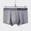 Men's underwear 729 style light gray set
