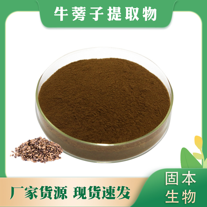 牛蒡子提取物 牛蒡子粉 水溶性牛蒡粉 含牛蒡子苷/甙 现货1KG包邮