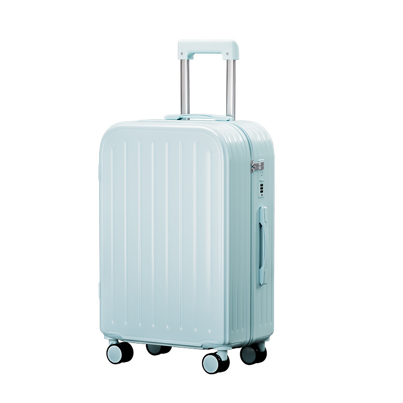 (Ventas directas de fábrica) Maleta de gran capacidad Maleta para mujer Caja de contraseña de rueda universal para estudiantes robusta y duradera para hombres