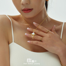ŷ�� ŷ���¿��ʯʮ�ּܵ�׹�������������Ѹ�18K���ɫ��Ʒ