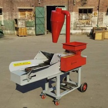 铡草揉丝粉碎一体机干湿两用全能王碎草机新款铡草机牛羊切草机