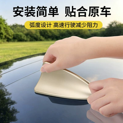 and rear wing, modification without – vehicle antenna