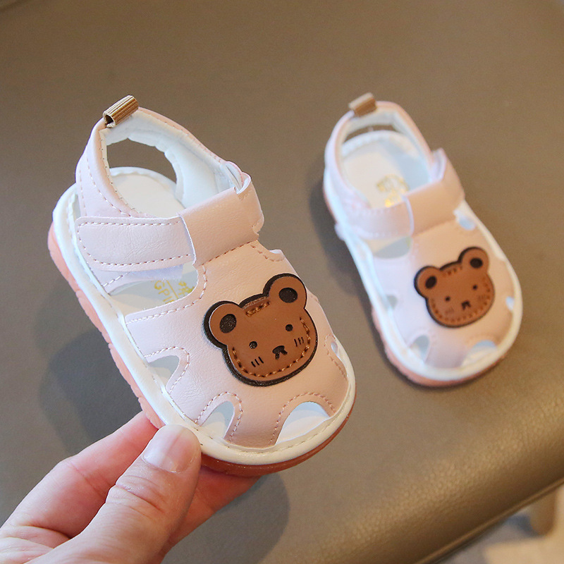 Summer children's non-slip sandals for early age, 0-1 years, 4-8-12 month, soft sole 2