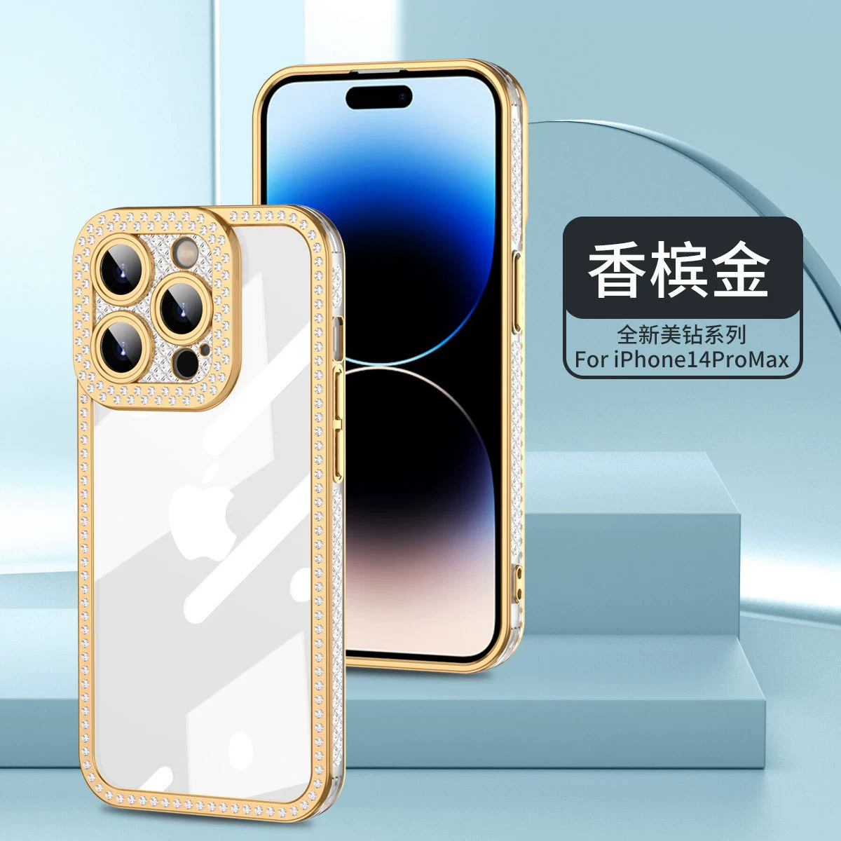 Apple, совместимый чехол для iPhone14 Pro, креативный прозрачный объектив, защитный чехол