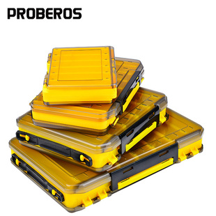 Double-sided Luya box portable double-layer fishing gear pp box bait accessories storage box Mino pencil fake bait Luya bait box