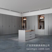 定制衣柜全屋整体批发外贸工程家具代加工oem板式多功能衣柜